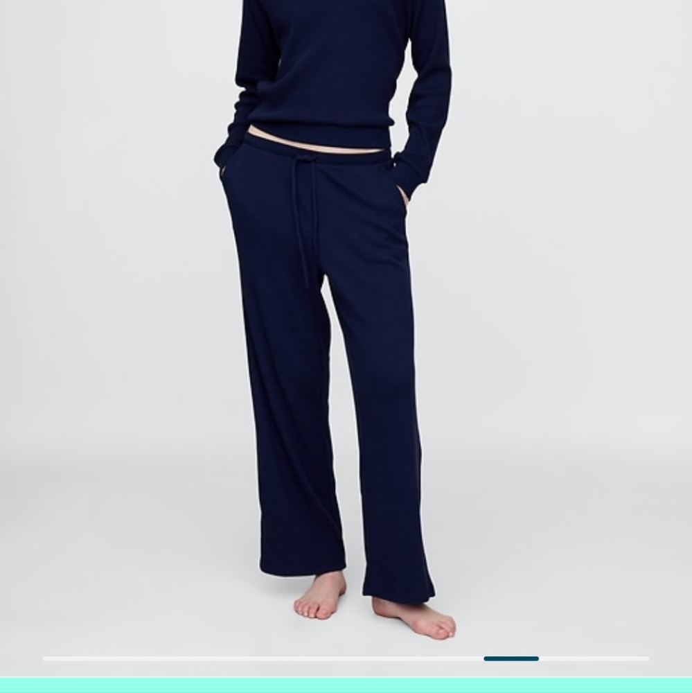 Gap waffle leisure pants